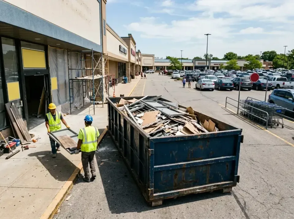 retail-store-renovation-debris-003 — frequently asked questions, Roll-off Dumpster Rentals in Mosinee, WI
